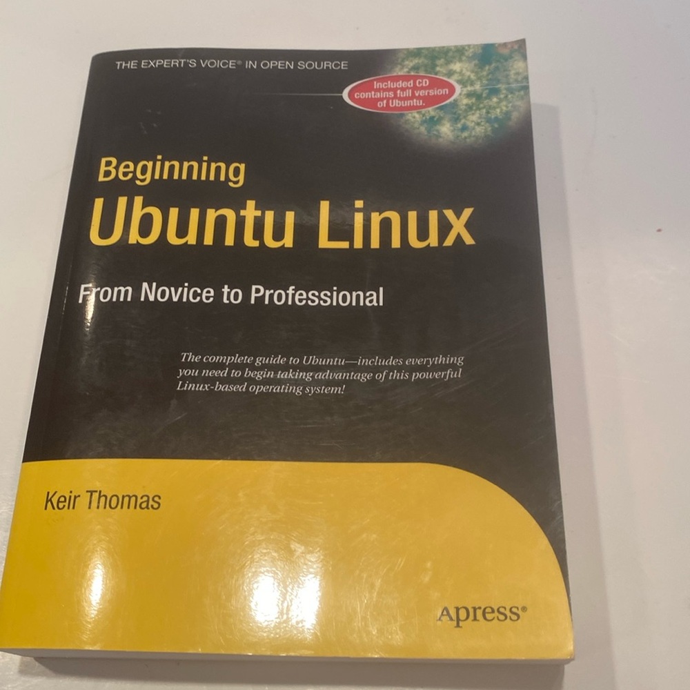 NWT “Beginning Ubuntu Linux, From Novice to Professional,”